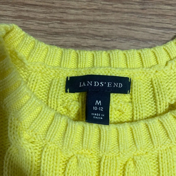 Lands End Sweater Medium - Picture 2 of 6